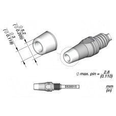 Grot: do rozlutownic JBC TOOLS D530015