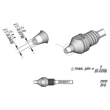 Grot: do rozlutownic JBC TOOLS D530017