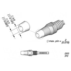 Grot: do rozlutownic JBC TOOLS D530018