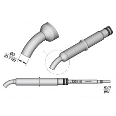 Dysza: gorące powietrze JBC TOOLS J325410
