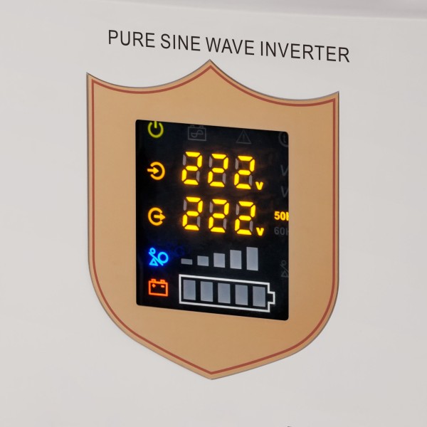 Zasilacz awaryjny KEMOT PROsinus-2000  przetwornica z czystym przebiegiem sinusoidalnym i funkcją ładowania  12V 230V 2000VA/1200W