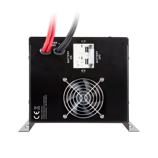 Zasilacz awaryjny naścienny KEMOT PROsinus-2200  przetwornica z czystym przebiegiem sinusoidalnym i funkcją ładowania  12V 230V 2200VA/1600W