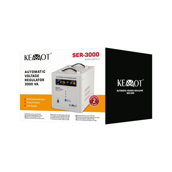 Automatyczny stabilizator napięcia  KEMOT SER-3000