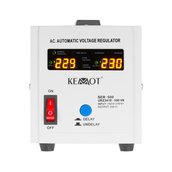 Automatyczny stabilizator napięcia  KEMOT SER-500