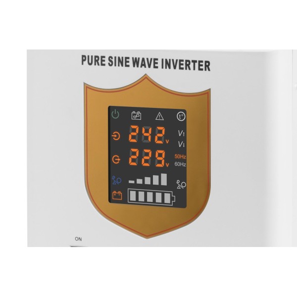 Zasilacz awaryjny KEMOT PROsinus-2600/24  przetwornica z czystym przebiegiem sinusoidalnym i funkcją ładowania  24V 230V 2600VA/1800W