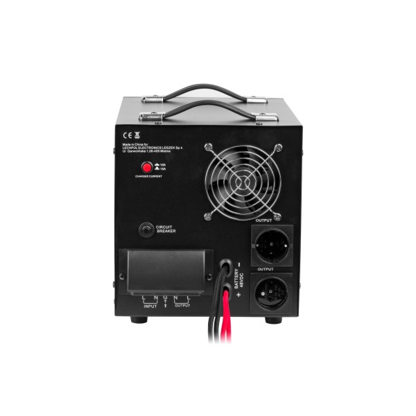 Zasilacz awaryjny KEMOT PROsinus-3500/48  przetwornica z czystym przebiegiem sinusoidalnym i funkcją ładowania  48V 230V 3500VA/2400W