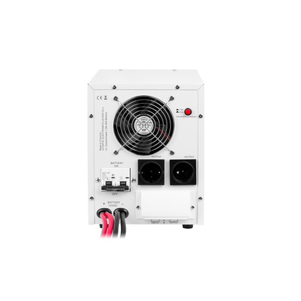 Zasilacz awaryjny KEMOT PROsinus-2200  przetwornica z czystym przebiegiem sinusoidalnym i funkcją ładowania  12V 230V 2200VA/1600W