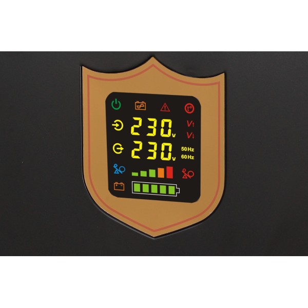 Zasilacz awaryjny KEMOT PROsinus-3500/48  przetwornica z czystym przebiegiem sinusoidalnym i funkcją ładowania  48V 230V 3500VA/2400W - naścienna