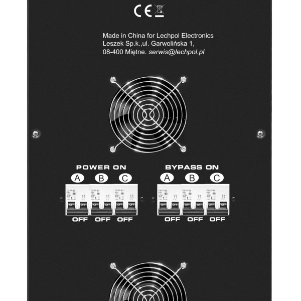 Automatyczny trójfazowy stabilizator napięcia  KEMOT PROavr-60k