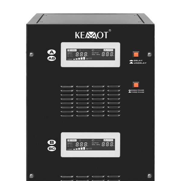 Automatyczny trójfazowy stabilizator napięcia  KEMOT PROavr-60k