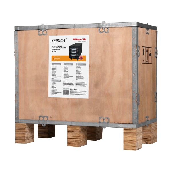 Automatyczny trójfazowy stabilizator napięcia  KEMOT PROavr-10k
