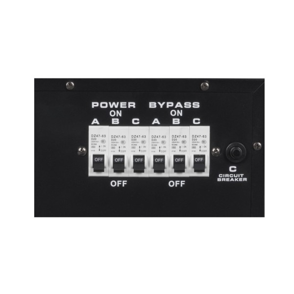 Automatyczny trójfazowy stabilizator napięcia  KEMOT PROavr-10k