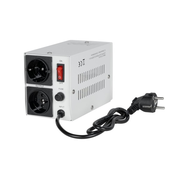 Automatyczny stabilizator napięcia  KEMOT SER-500-S , precyzja 8%