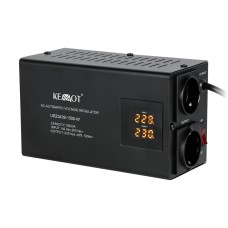 Automatyczny stabilizator napięcia  KEMOT SER-1500-W , precyzja 8%