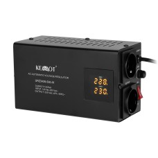 Automatyczny stabilizator napięcia  KEMOT SER-500-W , precyzja 8%