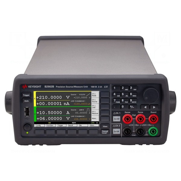 Miernik: jednostka pomiarowo-zasilająca KEYSIGHT B2902B