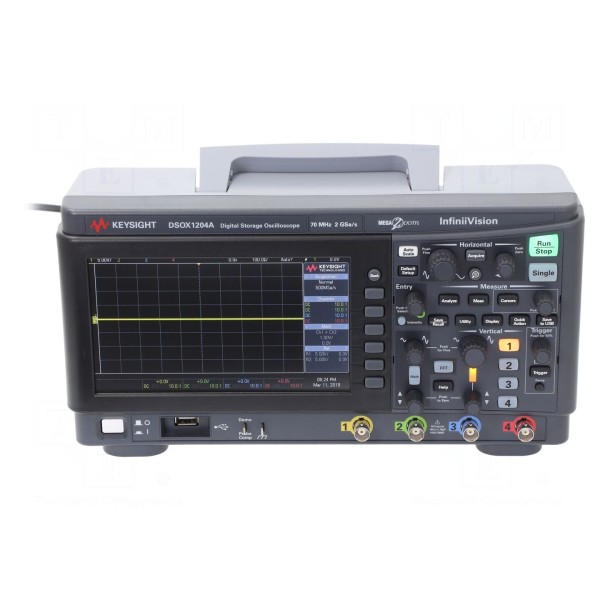 Oscyloskop: cyfrowy KEYSIGHT DSOX1204A