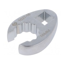 Klucz: oczkowy półotwarty KING TONY 1031-22R