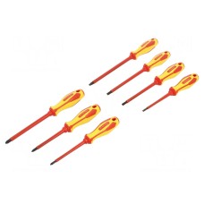 Wkrętak: izolowany-zestaw KING TONY 30617MR