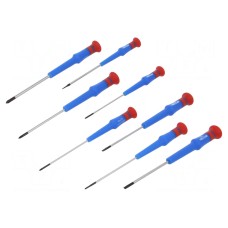 Wkrętak: precyzyjny-zestaw KING TONY 32218MR