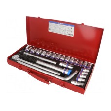 Klucz-zestaw KING TONY 4524MR