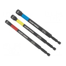 Zestaw narzędzi: końcówki wkrętakowe Klein Tools 65411PK3
