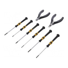 Zestaw narzędzi: ogólnego stosowania KNIPEX 00 20 18 ESD