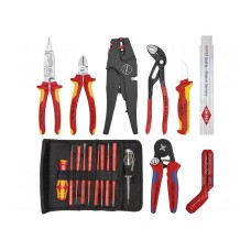 Zestaw narzędzi: ogólnego stosowania KNIPEX 00 21 35