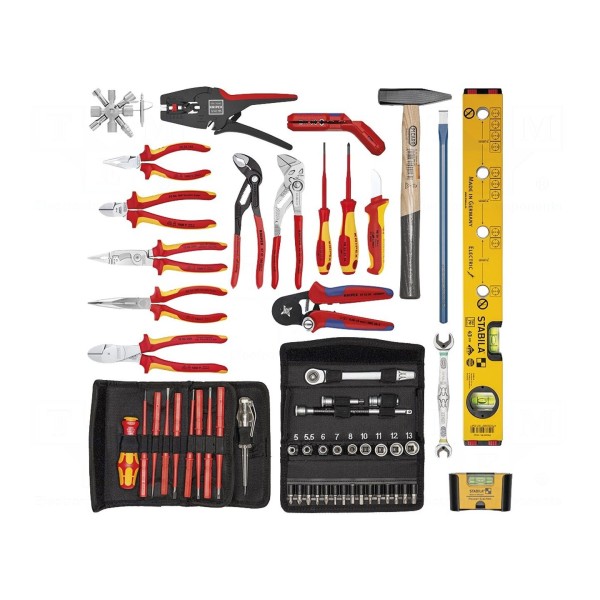 Zestaw narzędzi: ogólnego stosowania KNIPEX 00 21 41