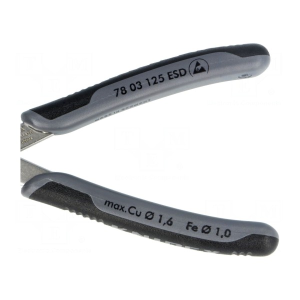 Szczypce KNIPEX 78 03 125 ESD