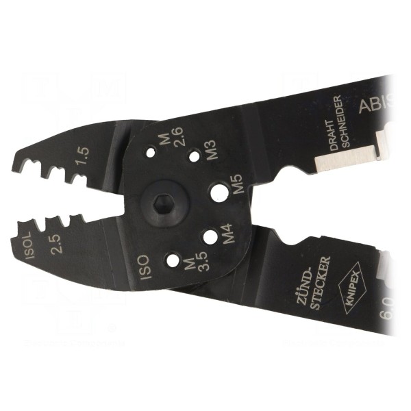 Narzędzie: do zaciskania KNIPEX 97 21 215 B