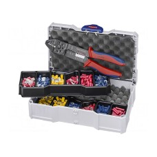 Zestaw narzędzi: do zaciskania konektorów, końcówek KNIPEX 97 90 26