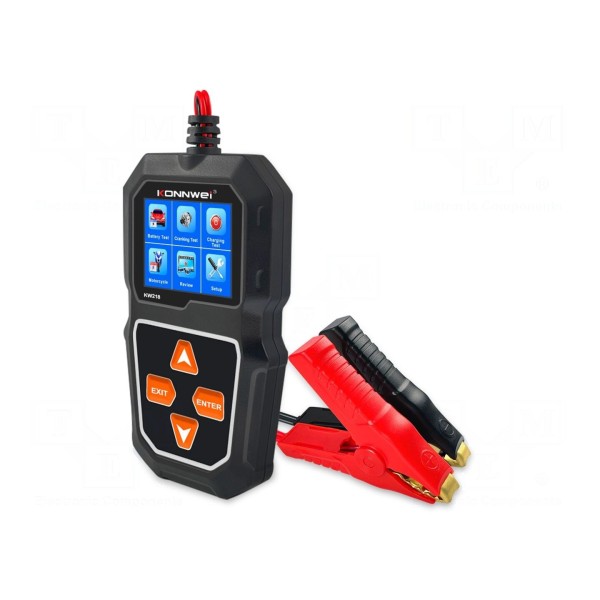 Tester: akumulatorów KONNWEI KW218