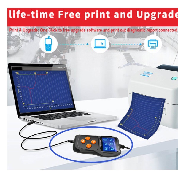 Miernik baterii Konnwei KW600