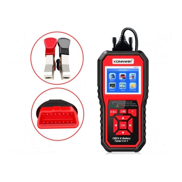 Miernik: diagnostyczny OBD KONNWEI KW870