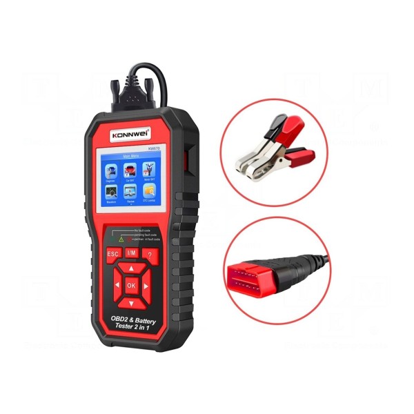 Miernik: diagnostyczny OBD KONNWEI KW870