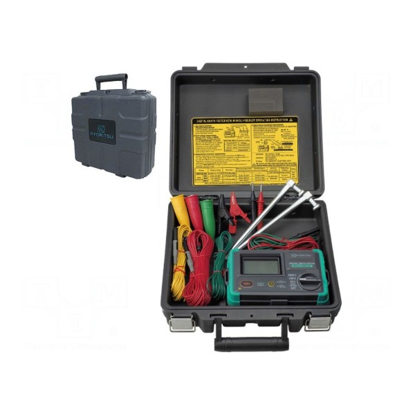 Miernik: rezystancji uziemienia KYORITSU KEW4105DLBT-H