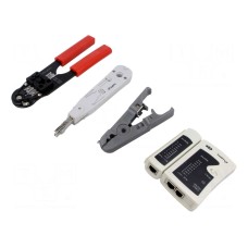 Zestaw narzędzi: do serwisowania sieci LAN LANBERG NT-0301