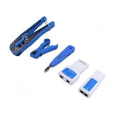 Zestaw narzędzi: do serwisowania sieci LAN LANBERG NT-0302