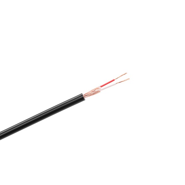 Kabel mikrofonowy stereo 6mm czarny