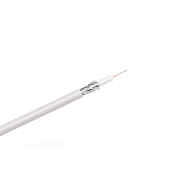 Kabel koncentryczny F690BV A biały szpula 305m