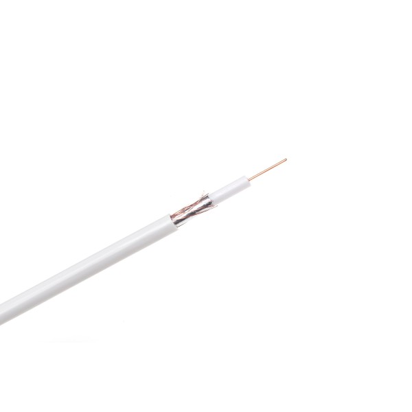 Kabel koncentryczny R-TV RG-59 200m/box biały