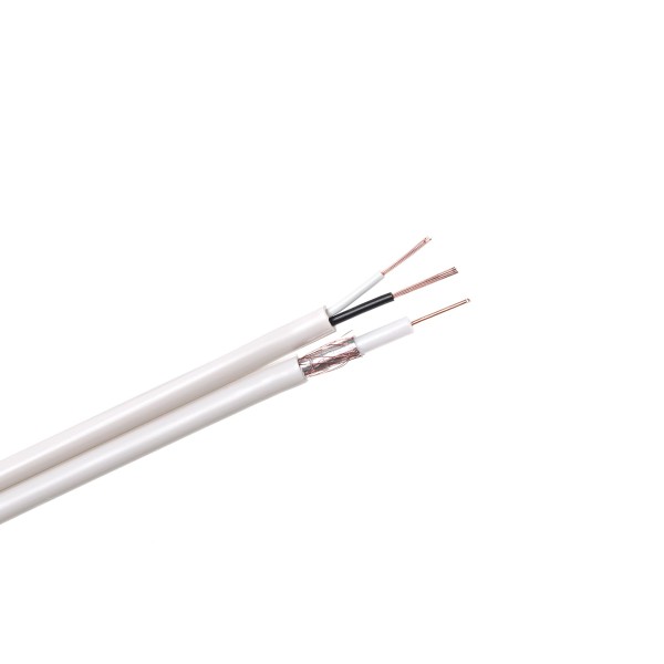 Kabel koncentryczny R-TV RG-59 +2x0.35  100m