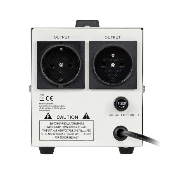 Automatyczny stabilizator napięcia  KEMOT SER-500