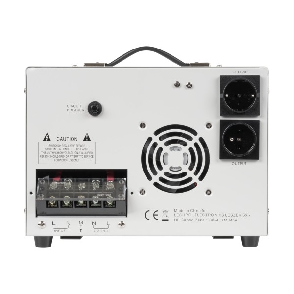 Automatyczny stabilizator napięcia  KEMOT MSER-10000 (10000 VA, serwomotor)