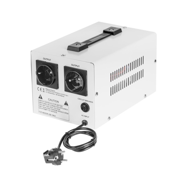 Automatyczny stabilizator napięcia  KEMOT MSER-1000 (1000 VA, serwomotor)