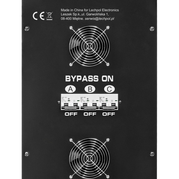 Automatyczny trójfazowy stabilizator napięcia  KEMOT PROavr-100k