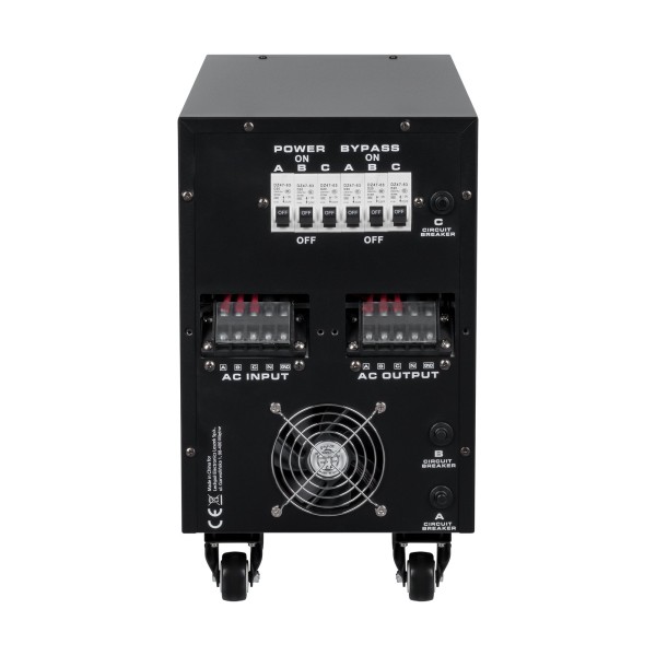 Automatyczny trójfazowy stabilizator napięcia  KEMOT PROavr-15k