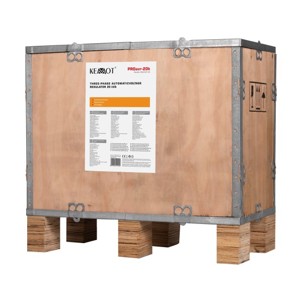 Automatyczny trójfazowy stabilizator napięcia  KEMOT PROavr-20k