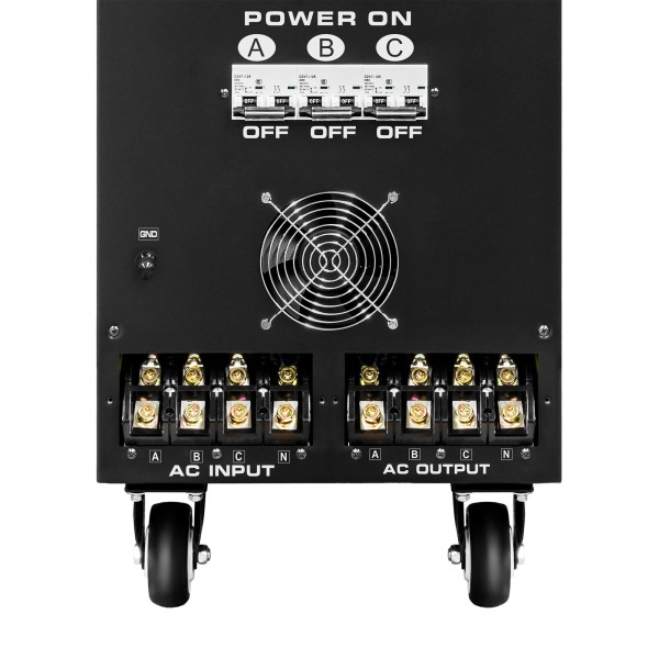 Automatyczny trójfazowy stabilizator napięcia  KEMOT PROavr-80k